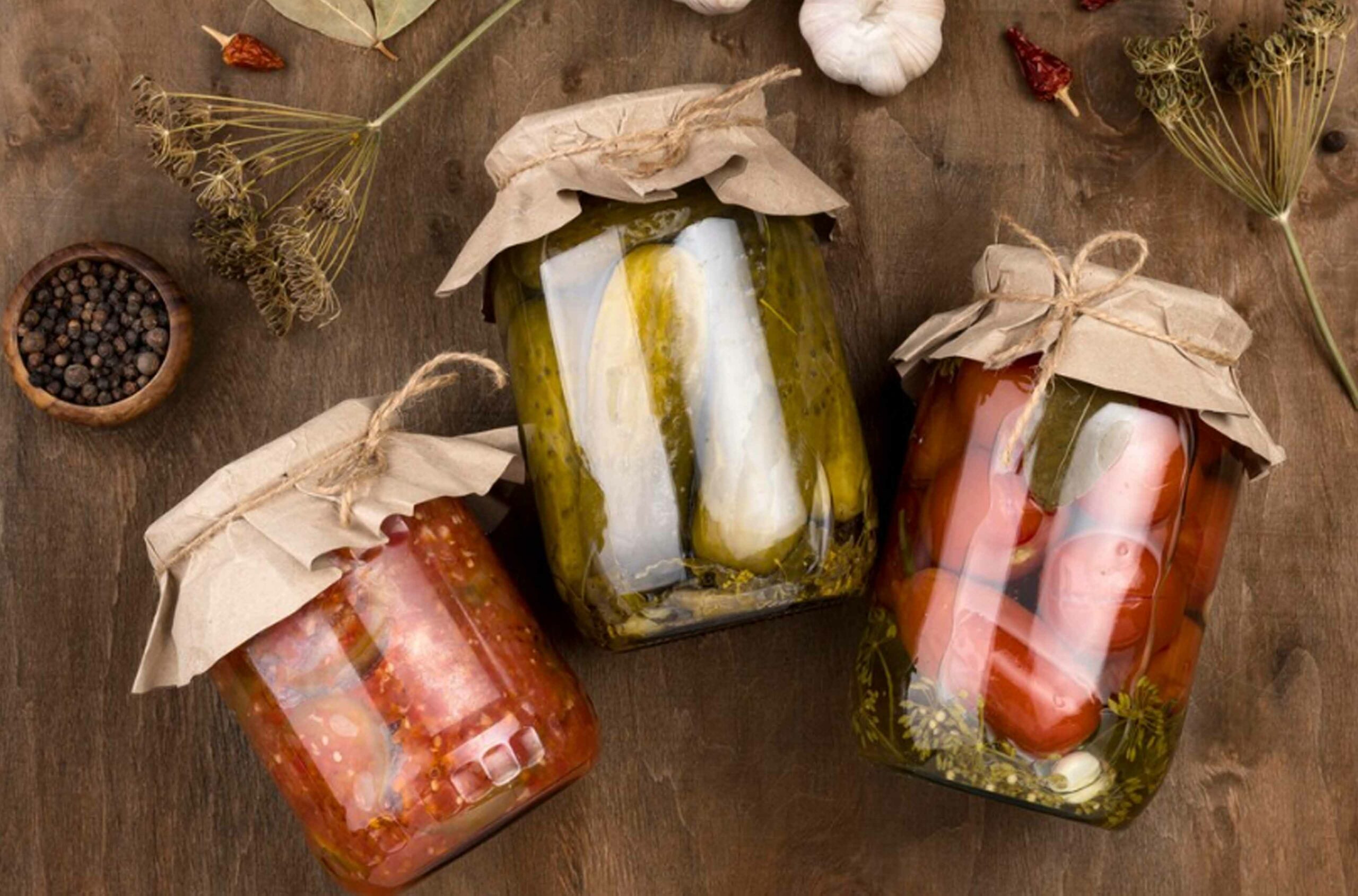 Condiments vinaigrés