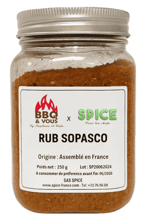 Pot Rub Sopasco SPICE x BBQ & Vous