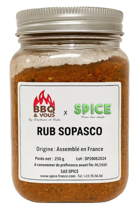 Pot Rub Sopasco SPICE x BBQ & Vous